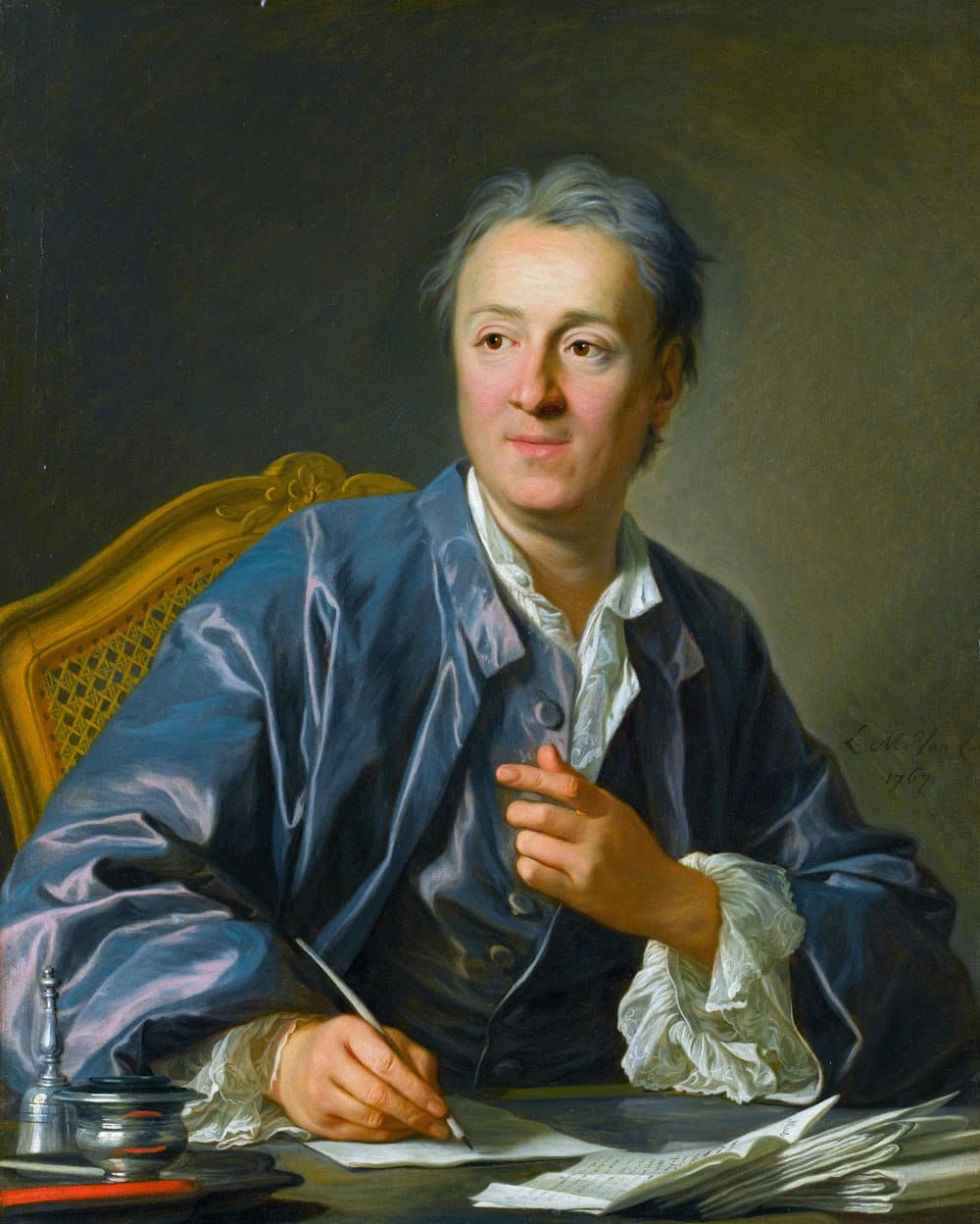 Within ten days of Catherine II's accession to the throne, she had invited Denis Diderot to come to Russia