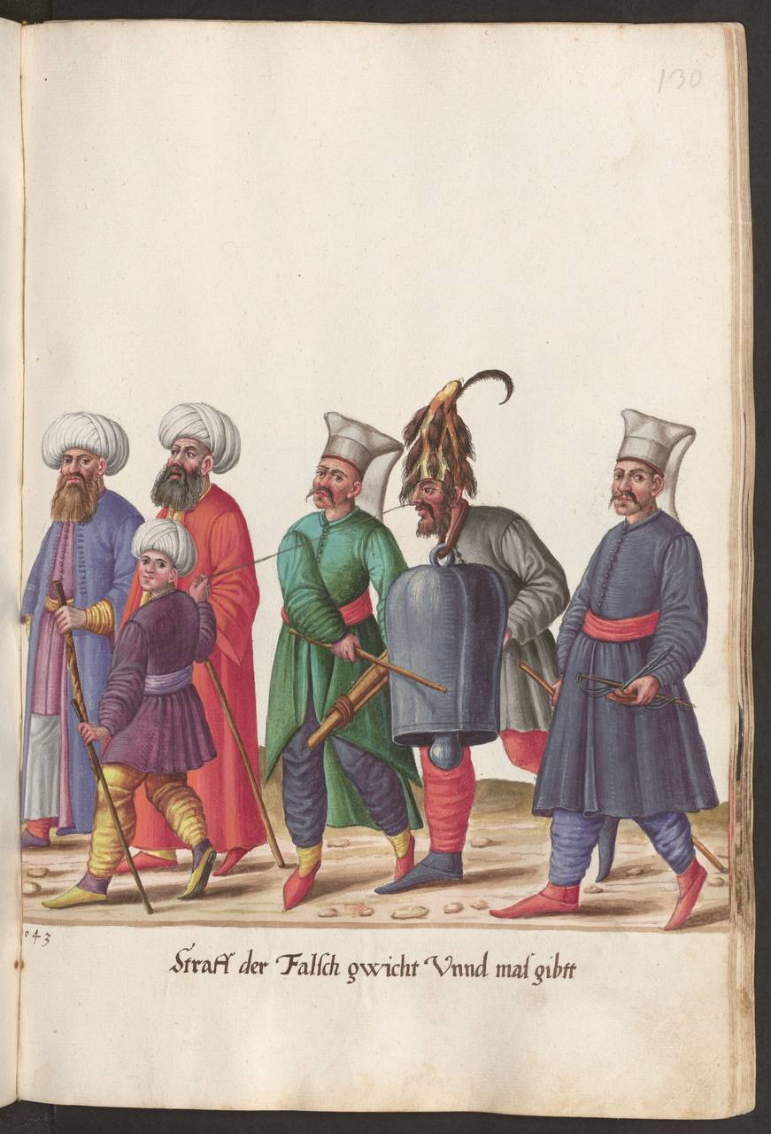 Les châtiments dans l'Empire ottoman au XVIe siècle