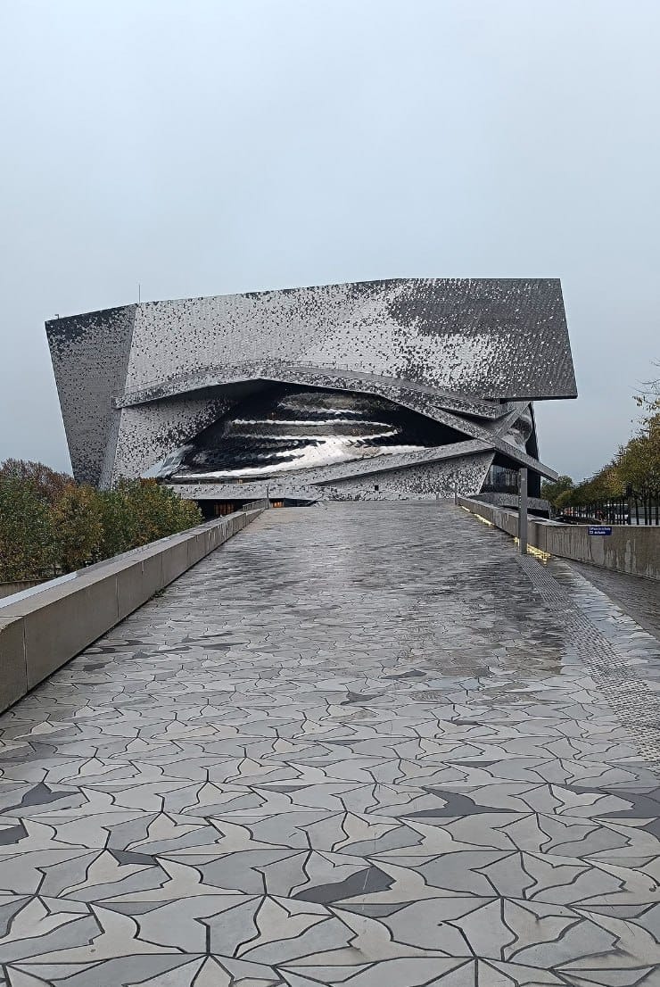 Philharmonie de Paris, architects Jean Nouvel and Christian de Portzamparc, 2015