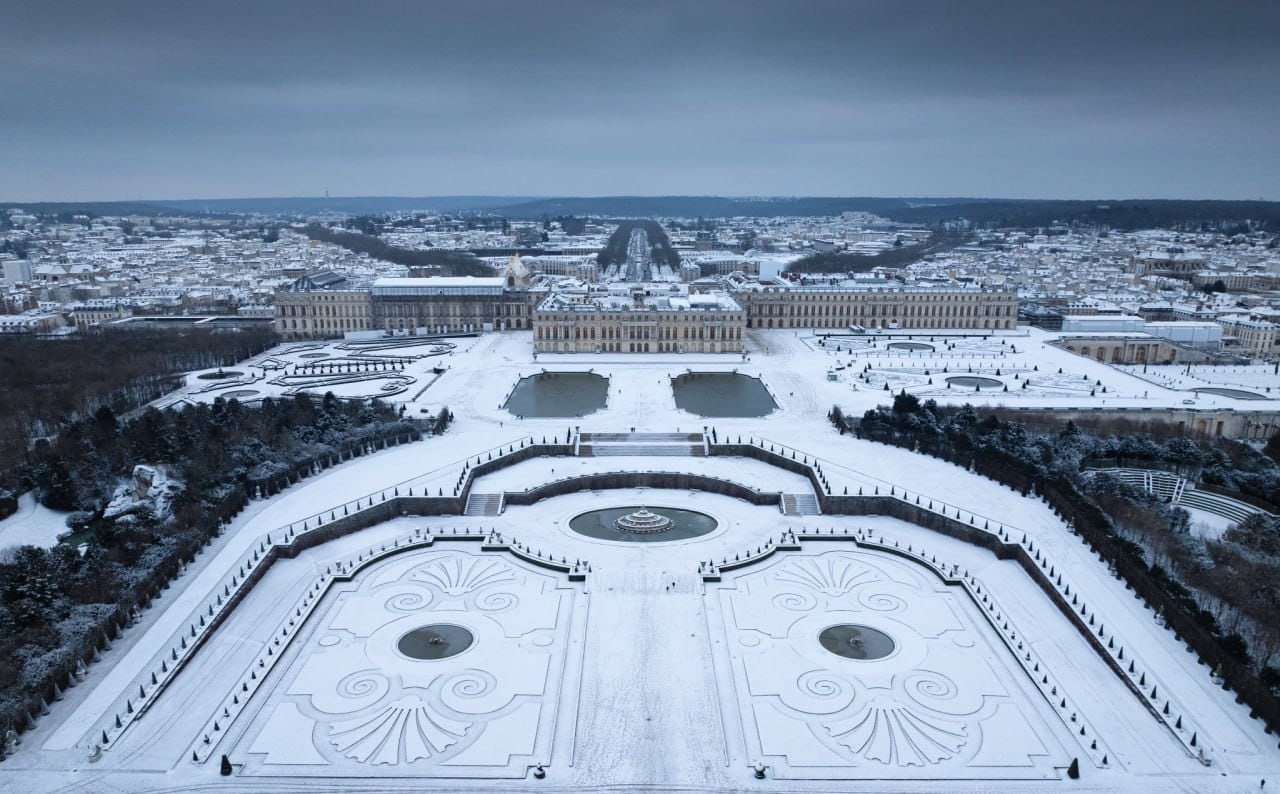 Versailles in the Snow