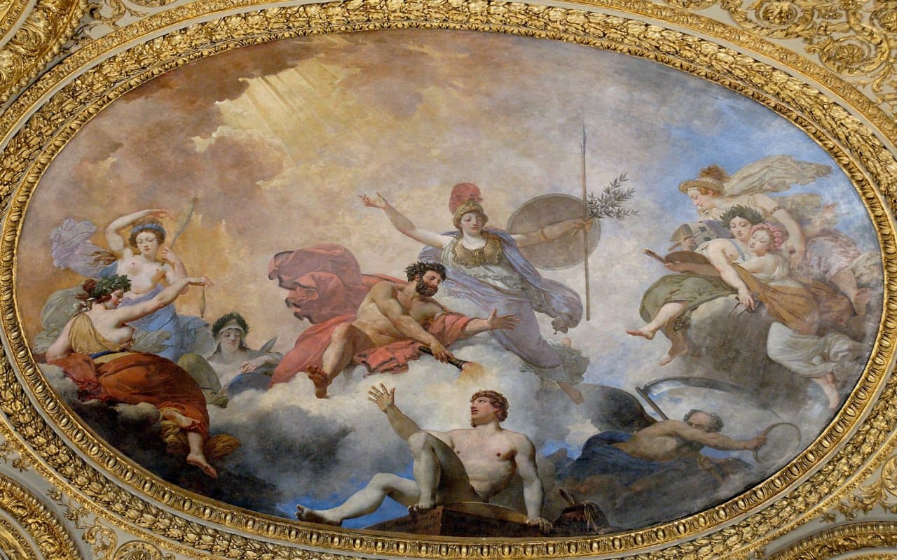 L'homme façonné par Prométhée et animé par Athéna