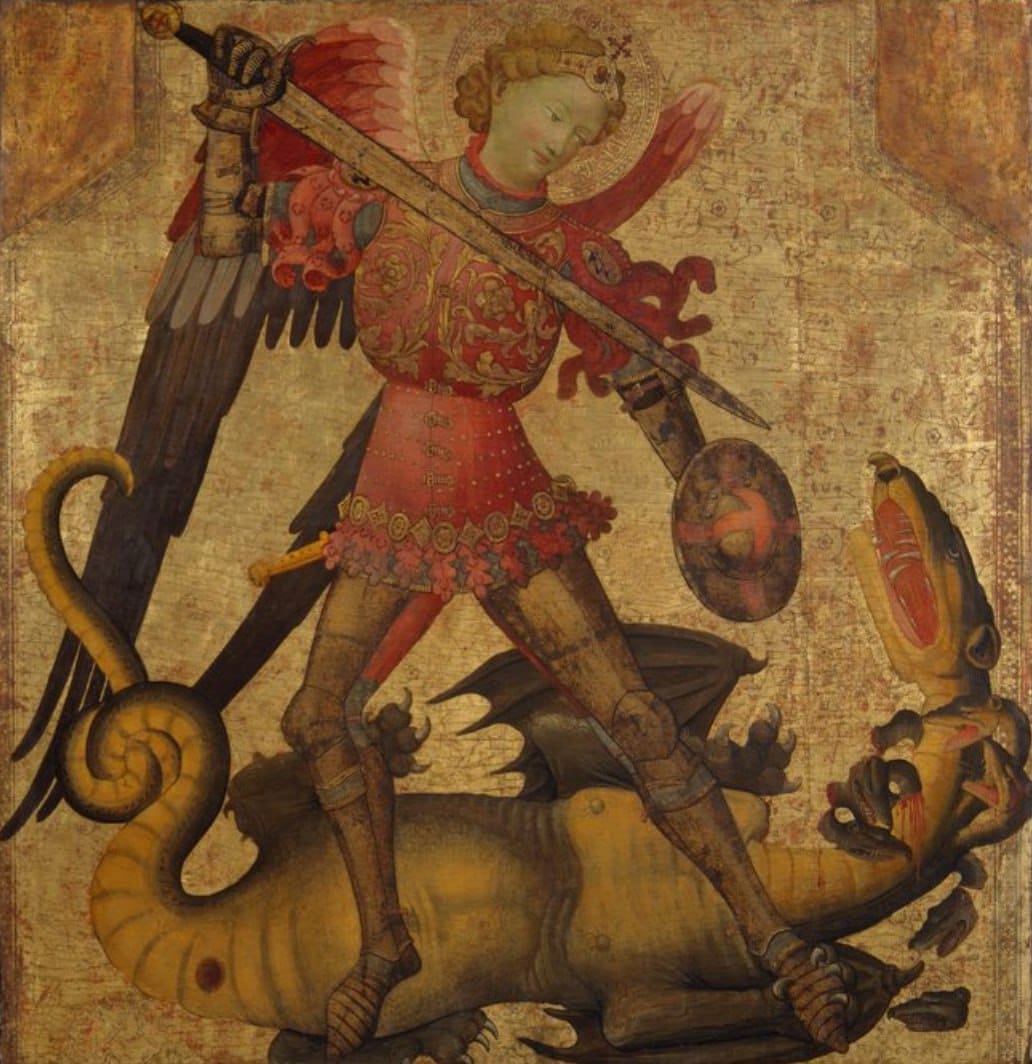 The Archangel Michael Defeating the Dragon, 1405