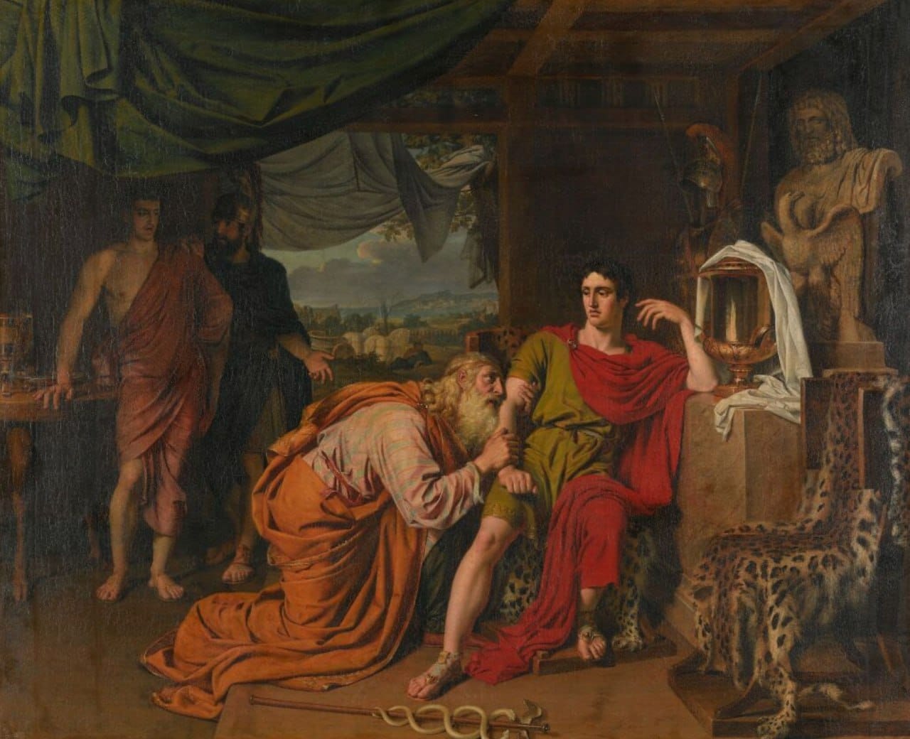 Priam Begging Achilles for the Body of Hector