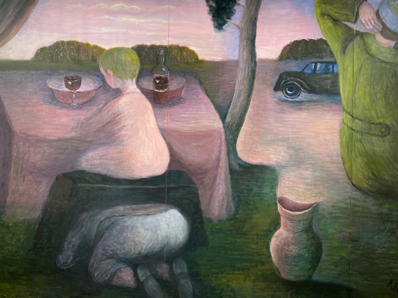 Everything we see hides something else, and we always want to see what is hidden behind what is visible: at Lev Povzner's exhibition "Field of Miracles" at the Alina Pinsky Gallery, one cannot help recalling Magritte's textbook phrase