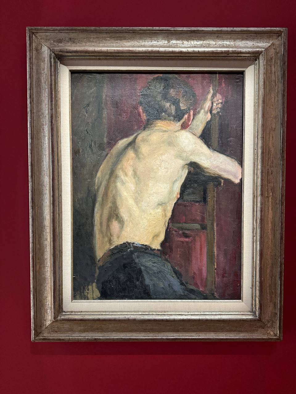 Un tableau de Vladimir Fiodorovitch Stojarov, membre correspondant de l'Académie des arts d'URSS, au musée d'art contemporain Arter d'Istanbul