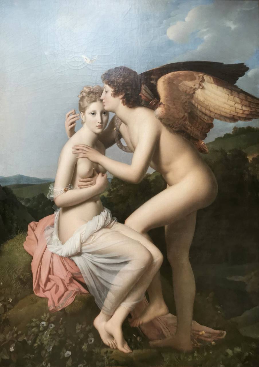 «Psyché et l'Amour» ou «Psyché et le premier baiser de l'Amour», François Gérard, 1798