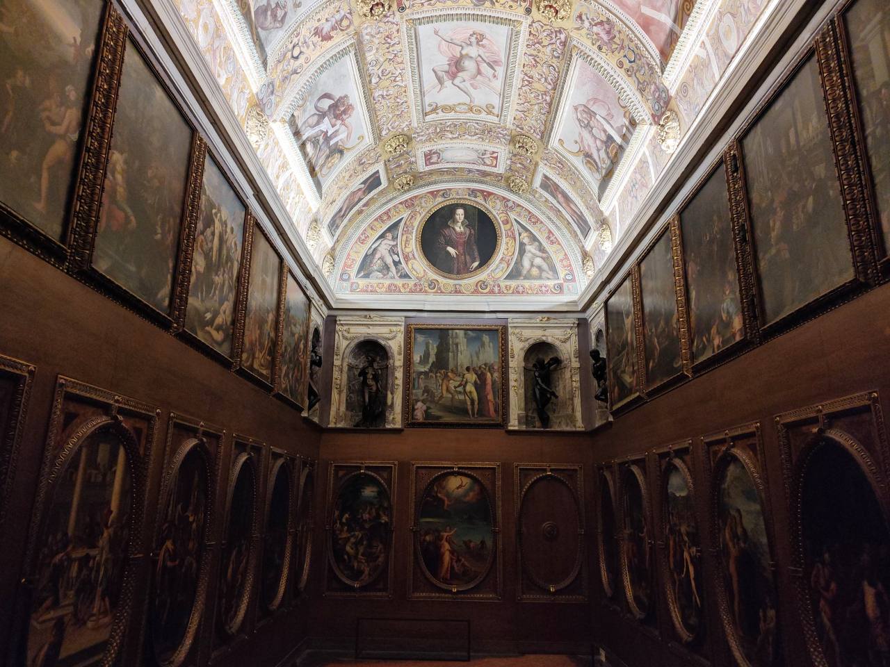 Palazzo Vecchio, the apartments of Francesco I de' Medici (1541-1587), Grand Duke of Tuscany, Florence