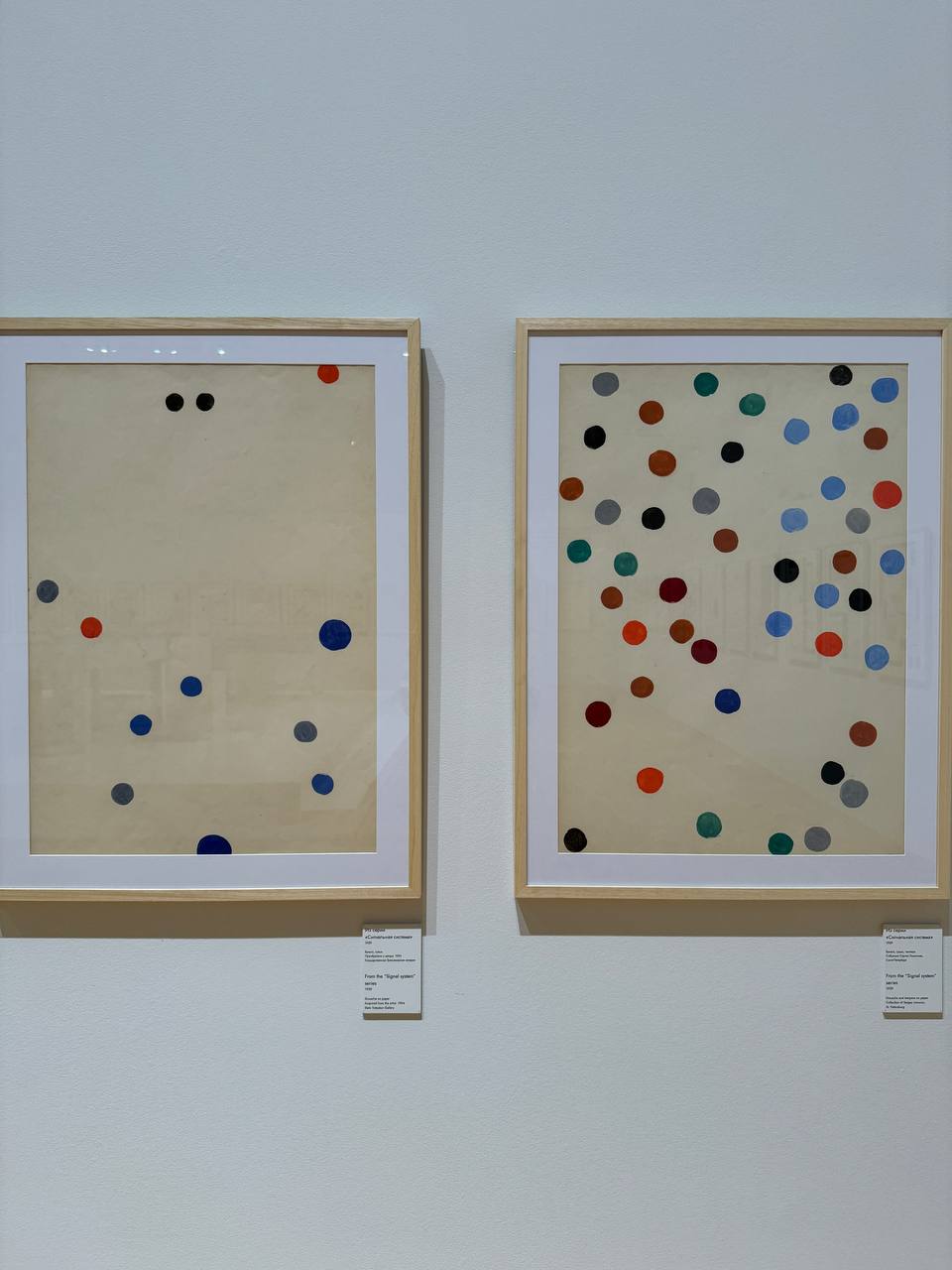At last, I have made it to Yury Zlotnikov's exhibition "Signal Systems" at the New Tretyakov Gallery