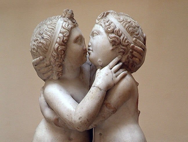 Cupid and Psyche, 4th century AD, Ostia Antica