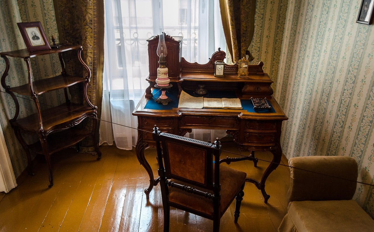 The Writing Desk in Dostoevsky's Flat