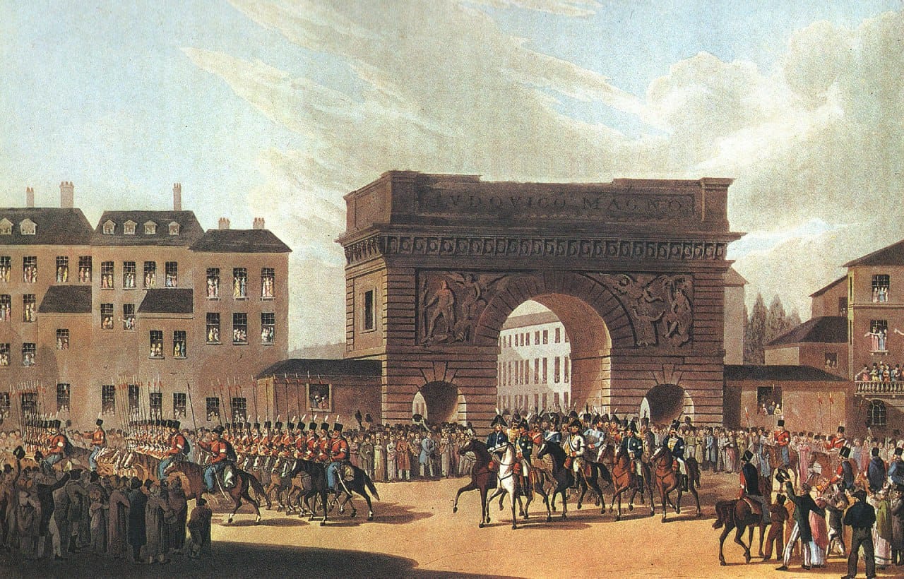 En mars 1814, les troupes russes prirent Paris