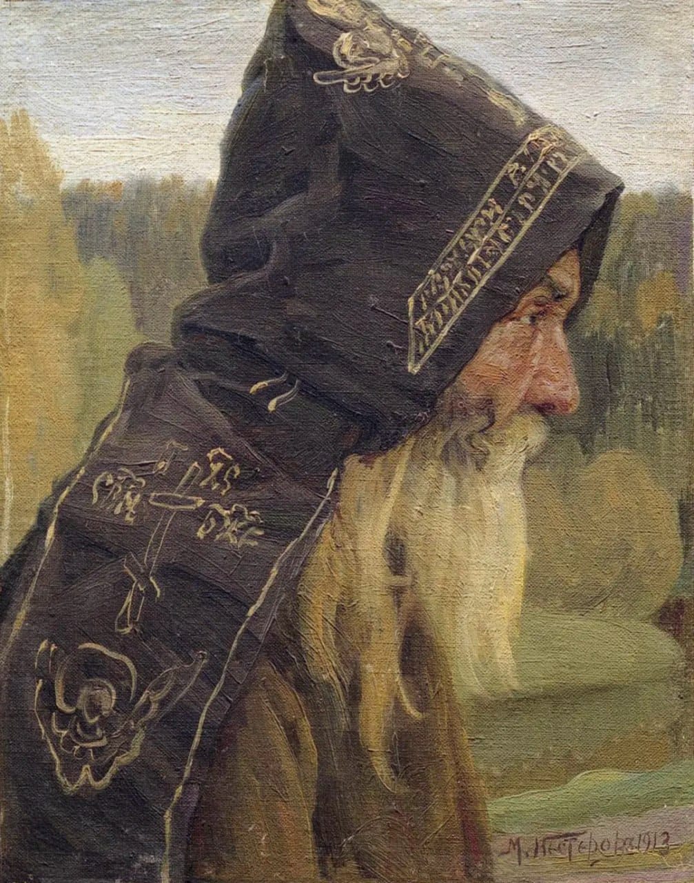 L'hégoumène Daniel, personnage hors du commun du XIIe siècle, raconte dans sa «Vie et pérégrination de l'hégoumène Daniel de la terre russe» comment il pria le roi Baudouin Ier de lui permettre de placer sur le Saint-Sépulcre une kandilo (kadilo), c'est-à