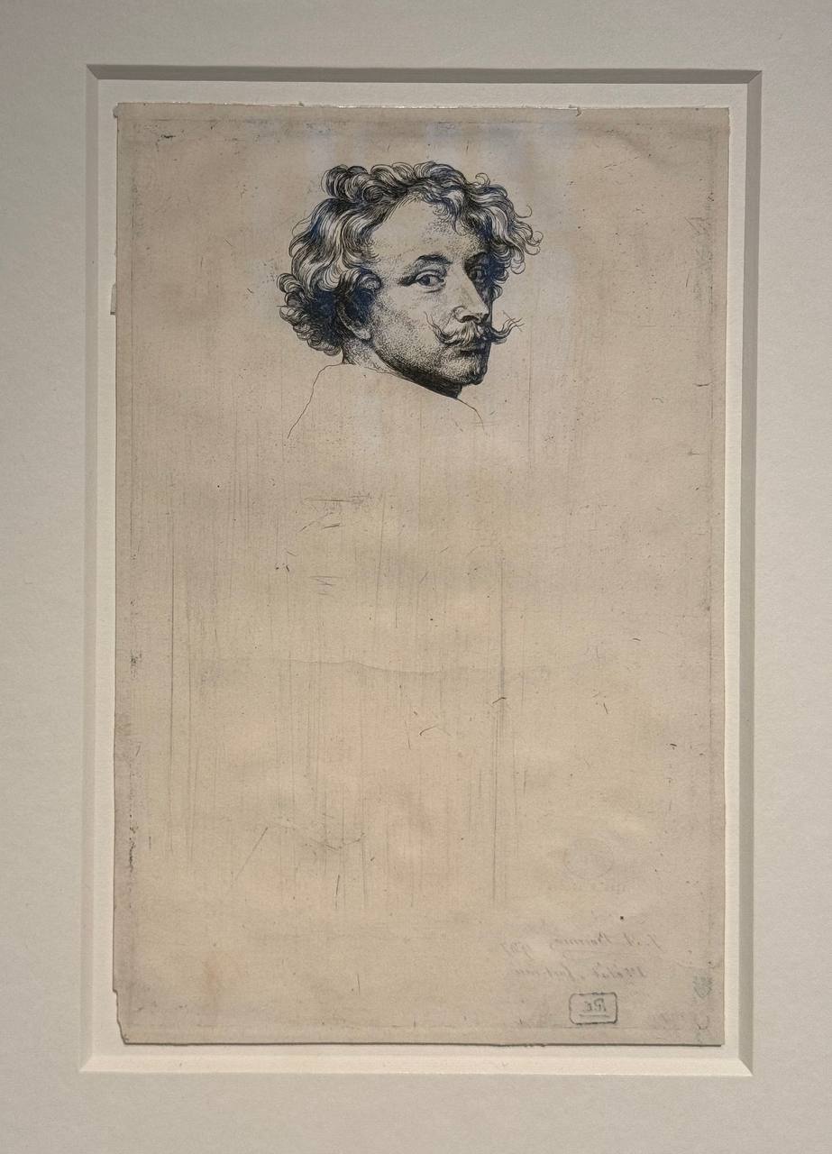 Christie's аукционында Ван Дейктің автопортрет эскизі бар сирек офорты қойылды