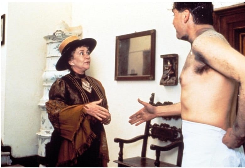 Film primé aux Golden Globes en 1991, sur une fuite de la ville, d'après le roman d'Elizabeth von Arnim