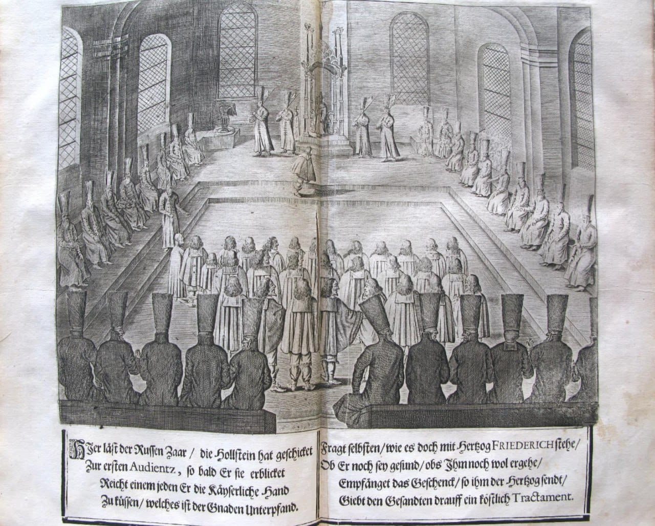 La vie dans l'État russe au XVIe siècle, d'après les gravures de la «Description du voyage en Moscovie, en Perse et retour» d'Adam Olearius, édition de 1696