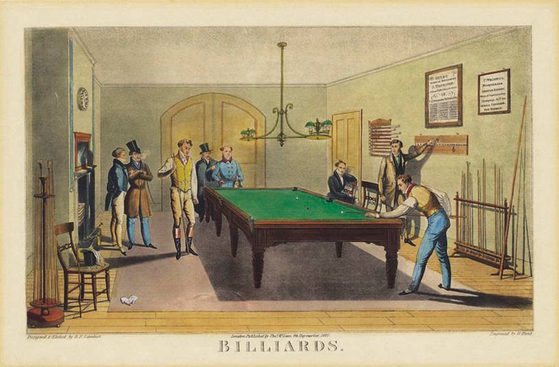 Alexander Semyonovich Shishkov, champion of the old style, proposed to use "sharokat" instead of the word billiards, and "sharopikh" instead of the word cue