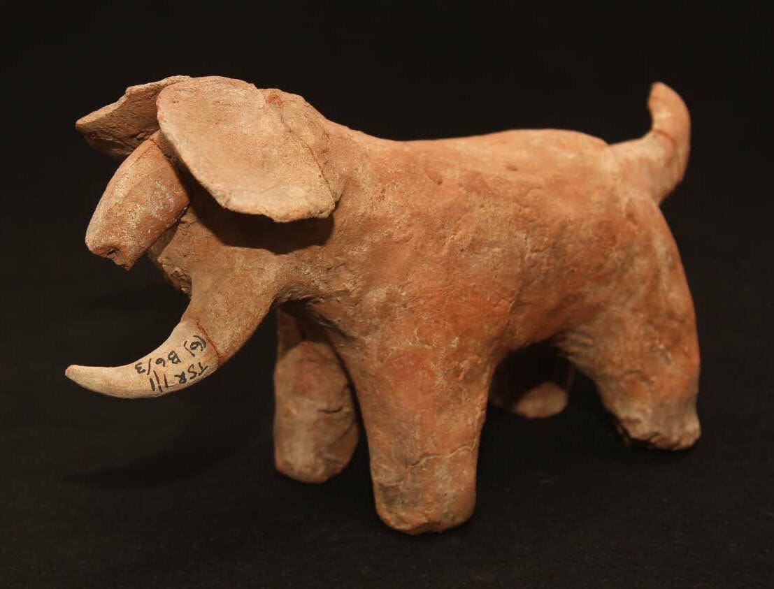 A Thousand-Year-Old Elephant Figurine from Southern Africa
