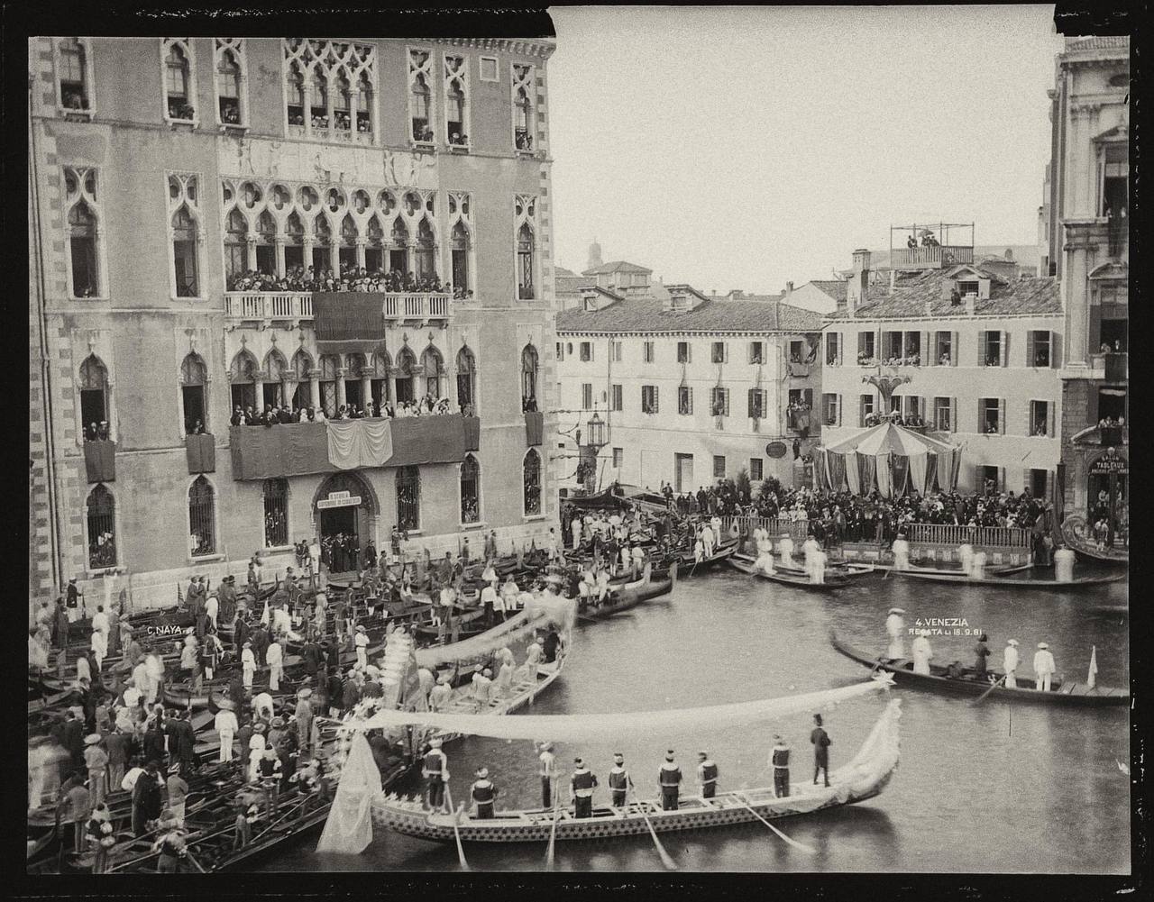 The Regatta in Venice, 18 September 1881