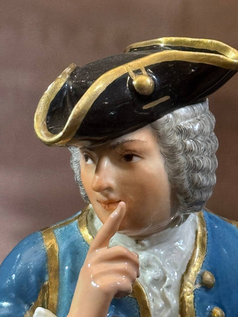 A Freemason, a Meissen Porcelain Figure