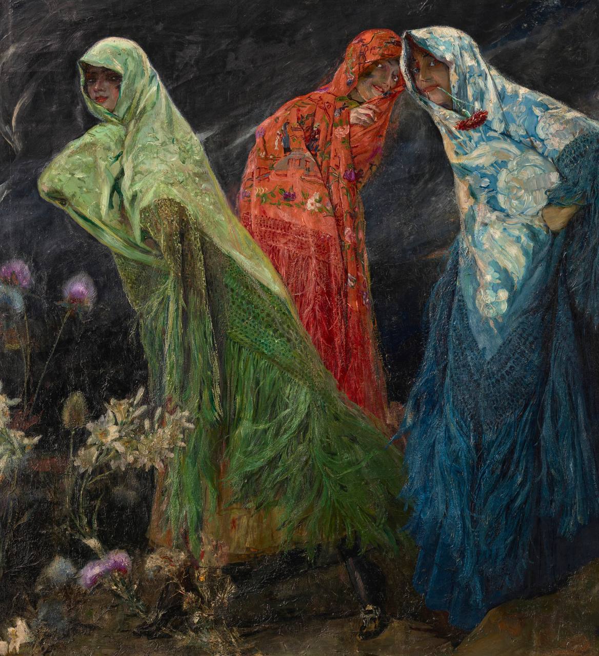 Les Moires andalouses, José Villegas y Cordero, 1910-1913