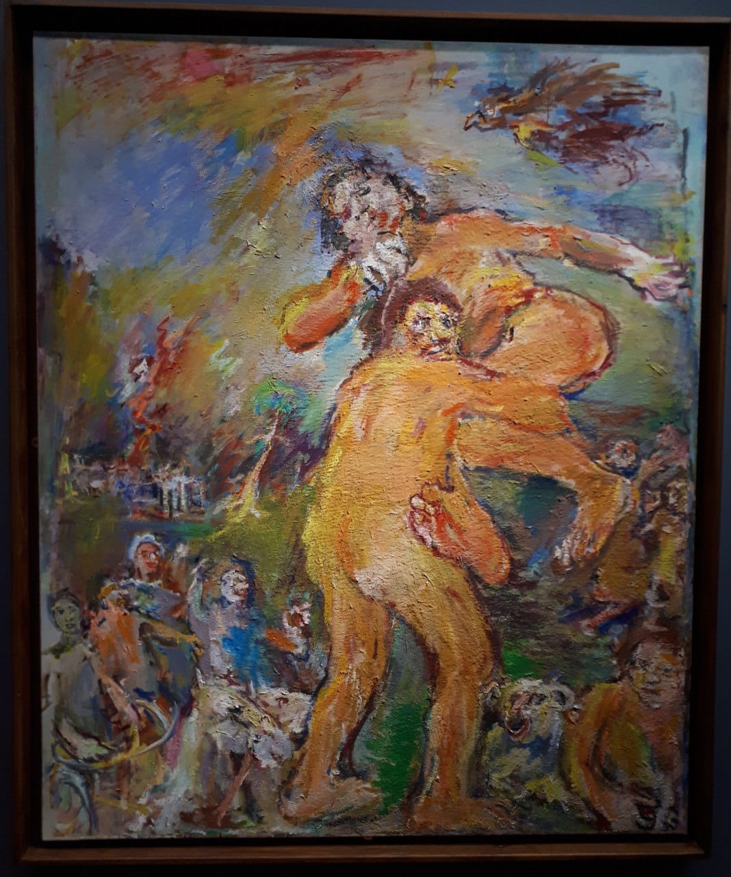 Oskar Kokoschka, Thésée et Antiope