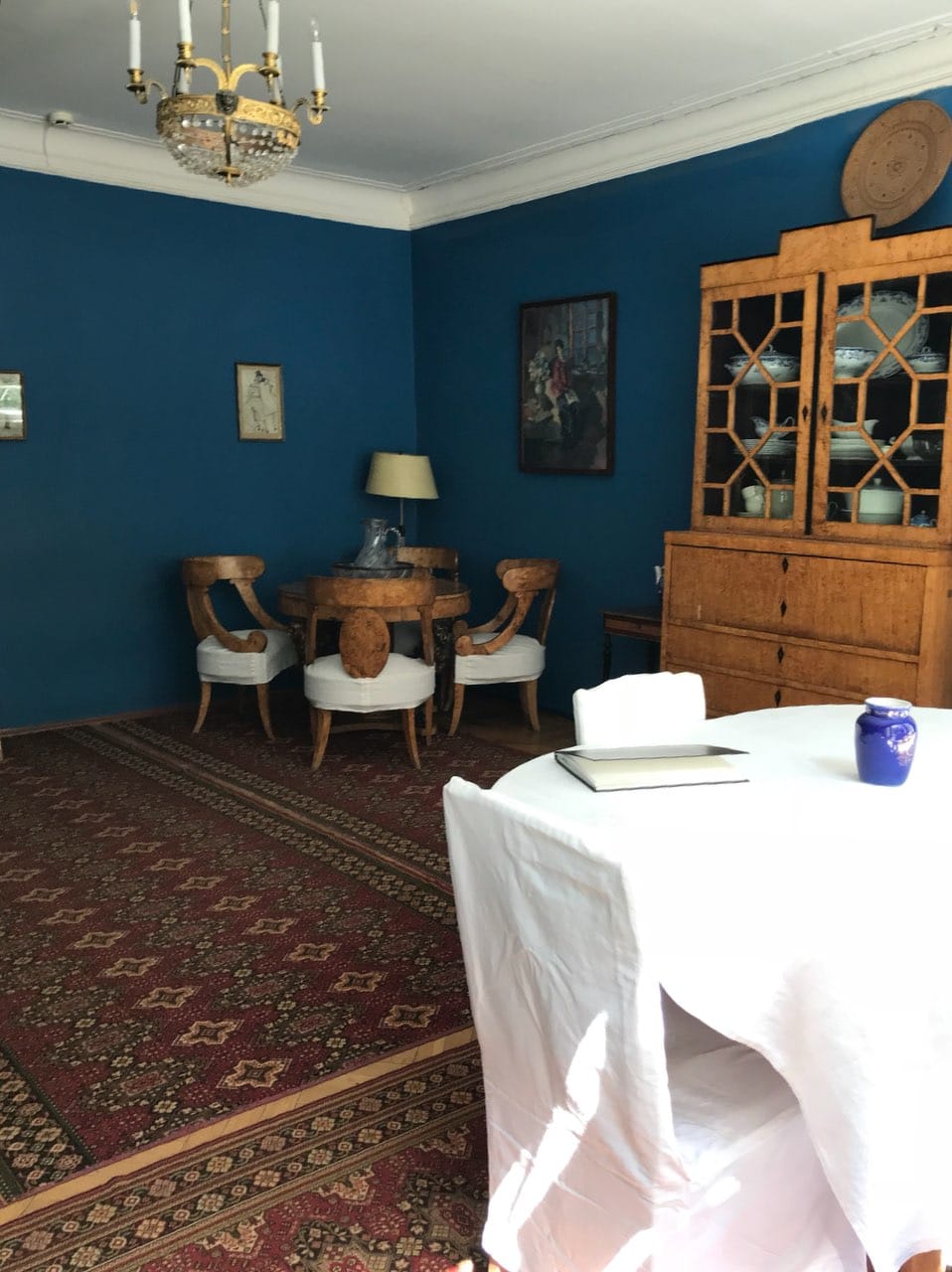 The Drawing Room in Korney Chukovsky's Dacha at Peredelkino