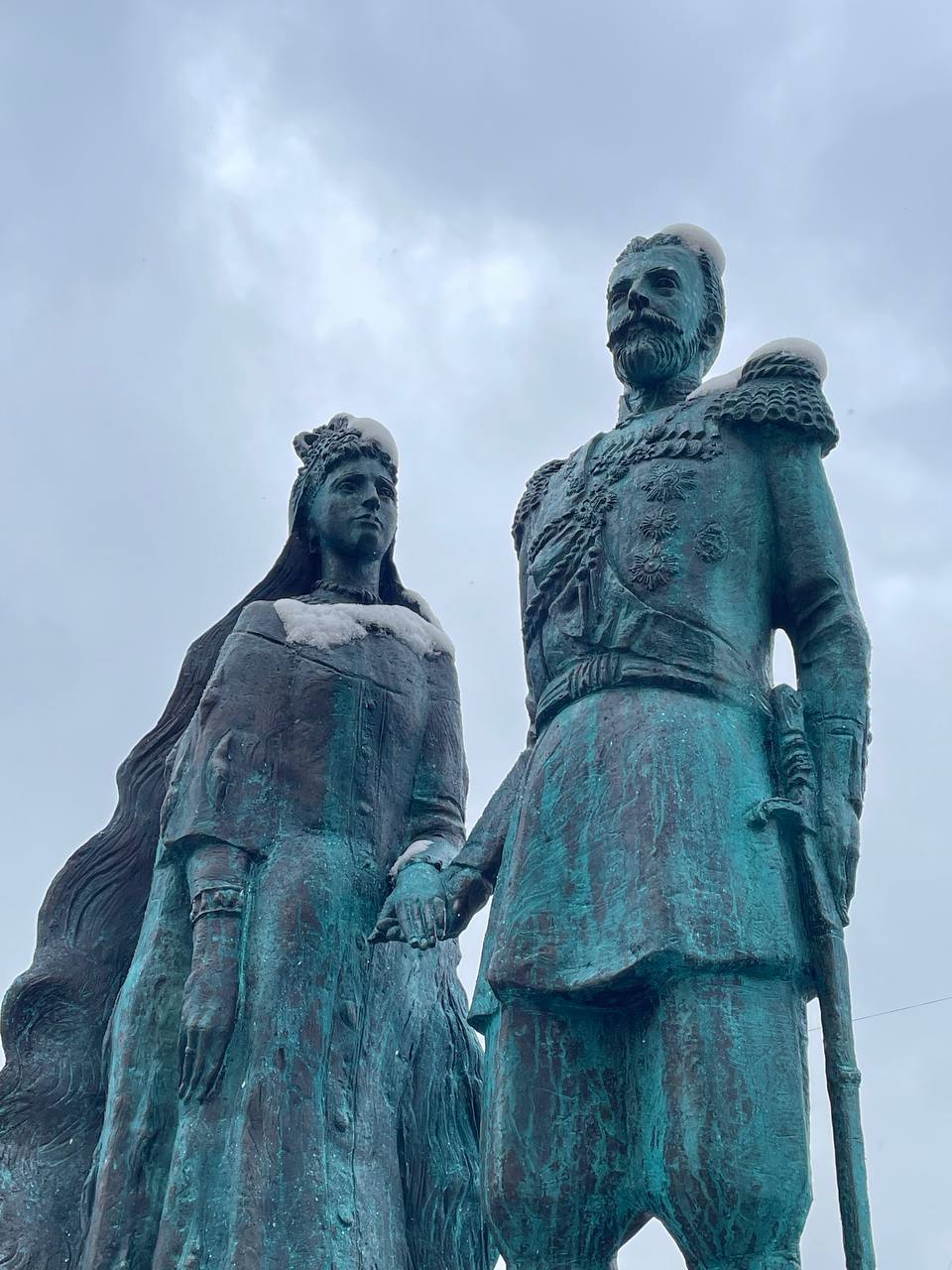 New monument to the Governor-General of Moscow, Grand Duke Sergei Alexandrovich Romanov, and his wife, Grand Duchess Elizaveta Feodorovna, unveiled in Klimentovsky Lane, beside Tretyakovskaya metro station
