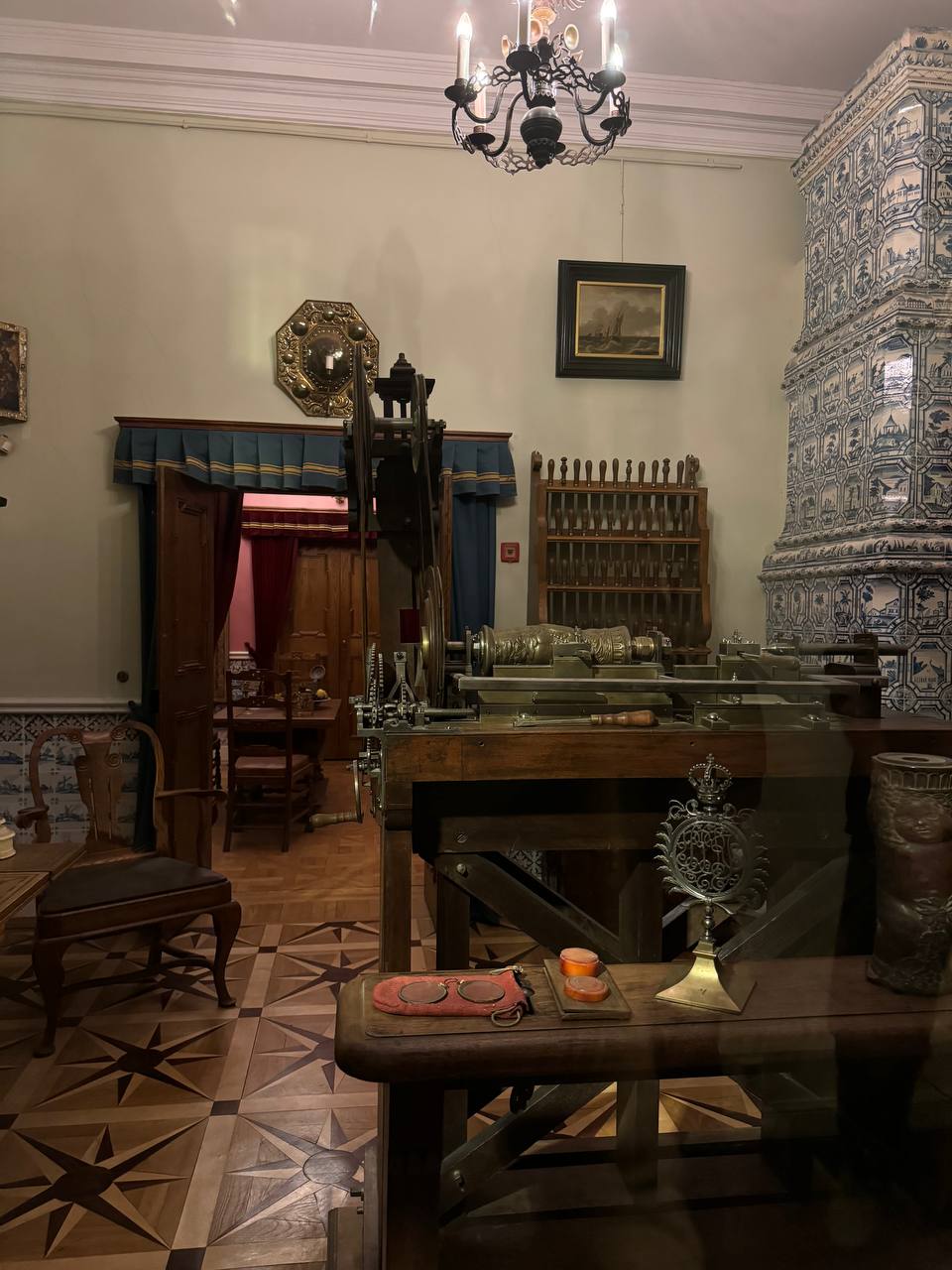 Peter the Great's Lathe in Peter's Winter Palace