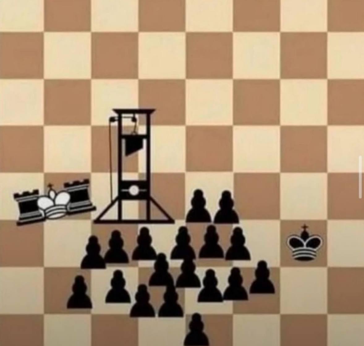 The Endgame, if the Pawn Is Not Given a Pastry in Good Time