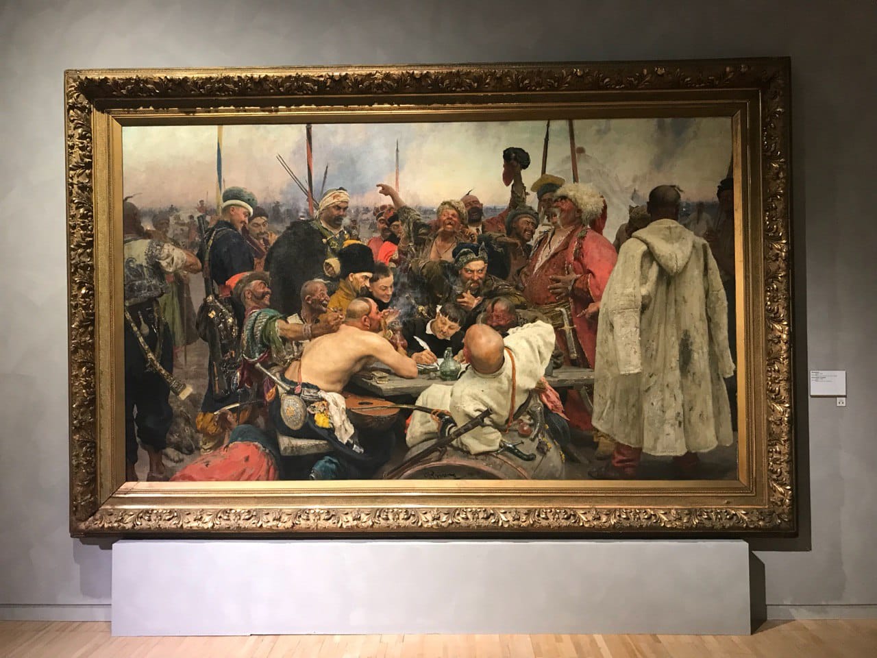 I was very lucky on Monday, the museum day, to find myself at the colossal Repin exhibition and, avoiding queues and crowds, to see 300 works gathered over 3 floors from 21 Russian and 7 foreign museums and 7 private collections: nothing like it…