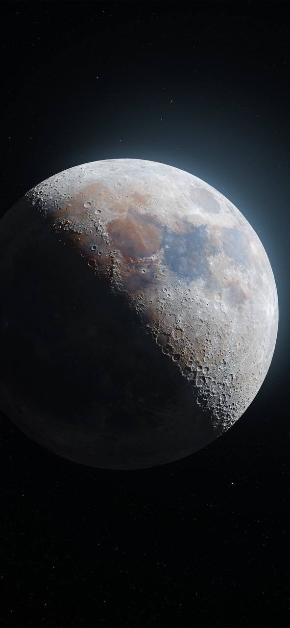 The American photographer Andrew McCarthy, known for his richly detailed images of space, has published a new, mesmerising photograph of the Moon