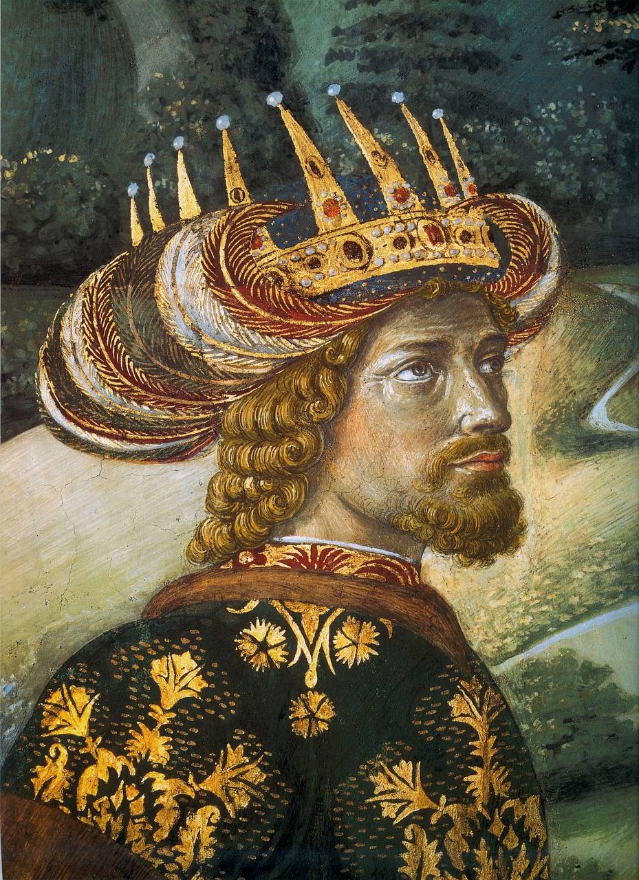 I dream of a hat like the one worn by Ivan Palaiologos in the fresco in the Medici Palace