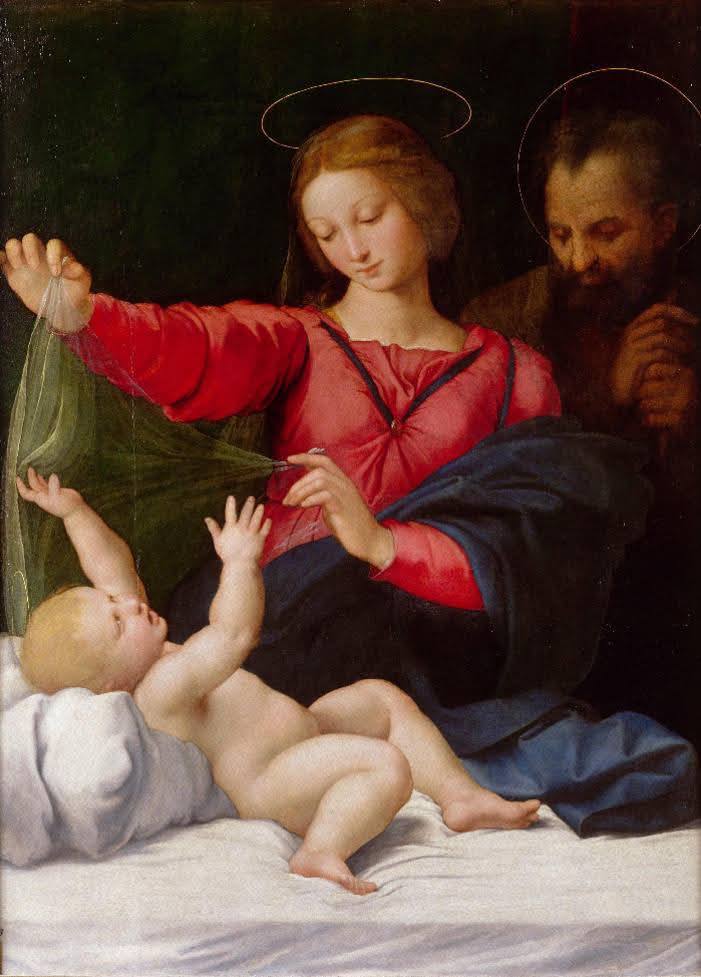Madonna of the Veil, or the Loreto Madonna, Raphael Sanzio, 1508
