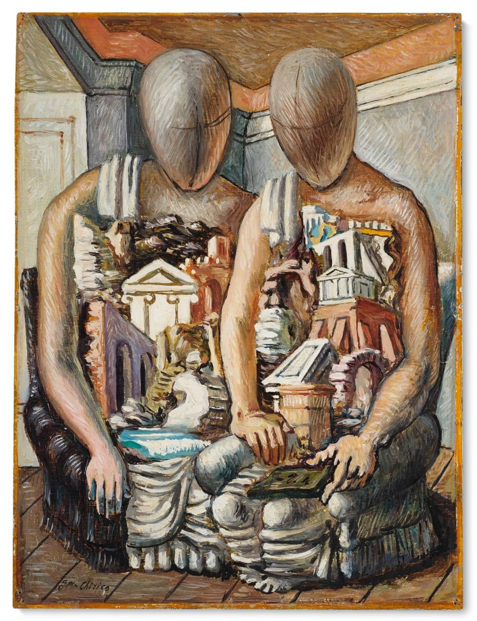 Джорджо де Кирико (1888-1978) және Александр Тышлер (1898-1980)