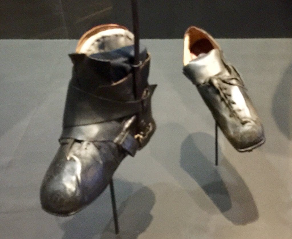 The Shoes of the Devil upon Two Sticks, and Louis-Philippe Supporting a Barely Upright Talleyrand
