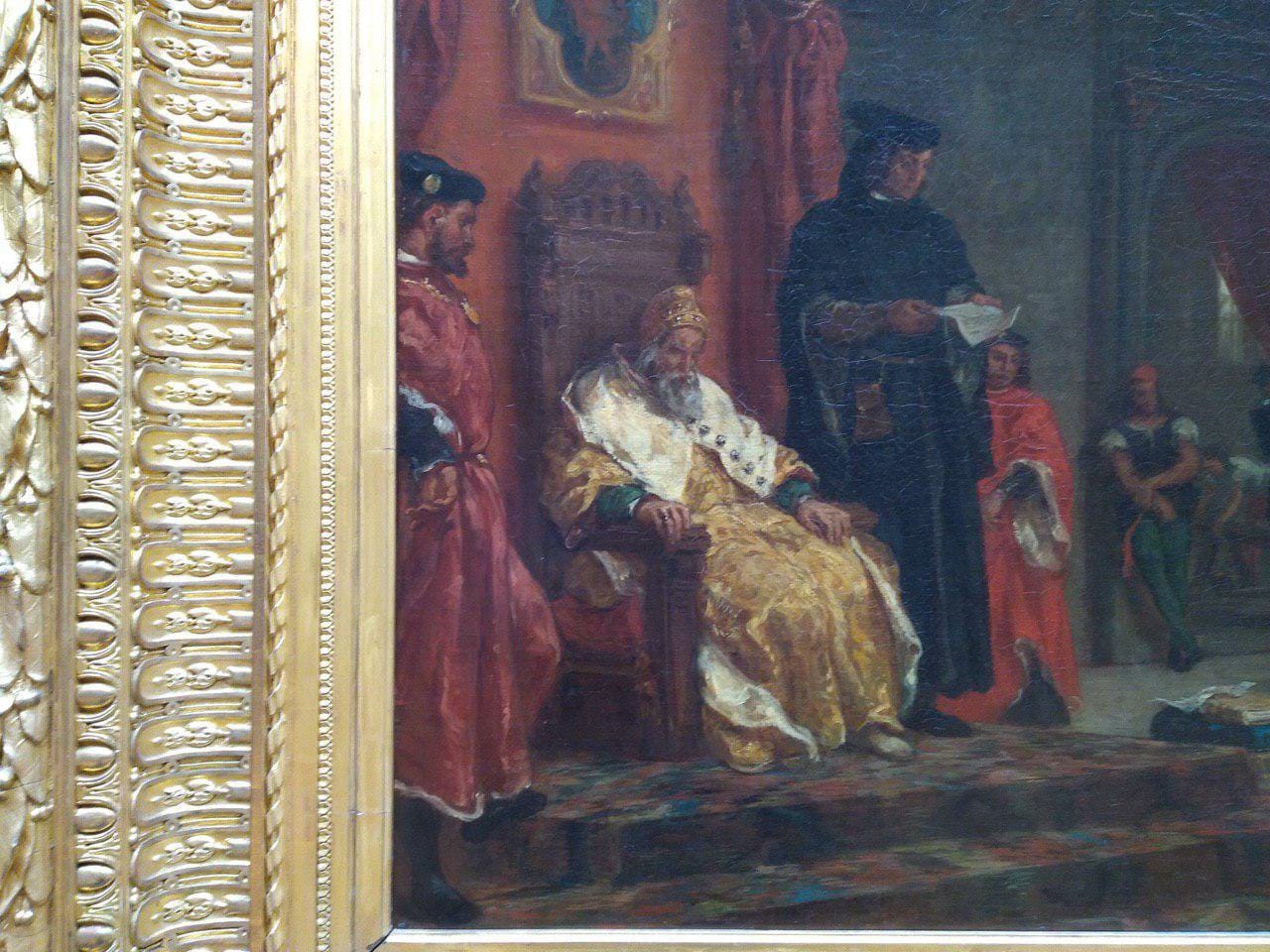 Retirement of Venetian Doge Francesco Foscari, subject of Delacroix's 1855 painting