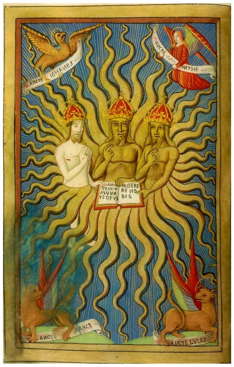 The Holy Trinity from the Fifteenth-Century Book of Hours of the Earl of Ormond