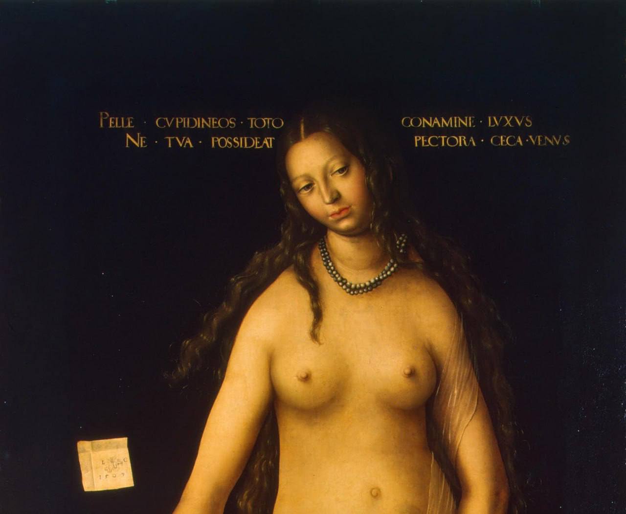 Drive out Cupid's lust with all your might, or Venus will seize your blinded soul