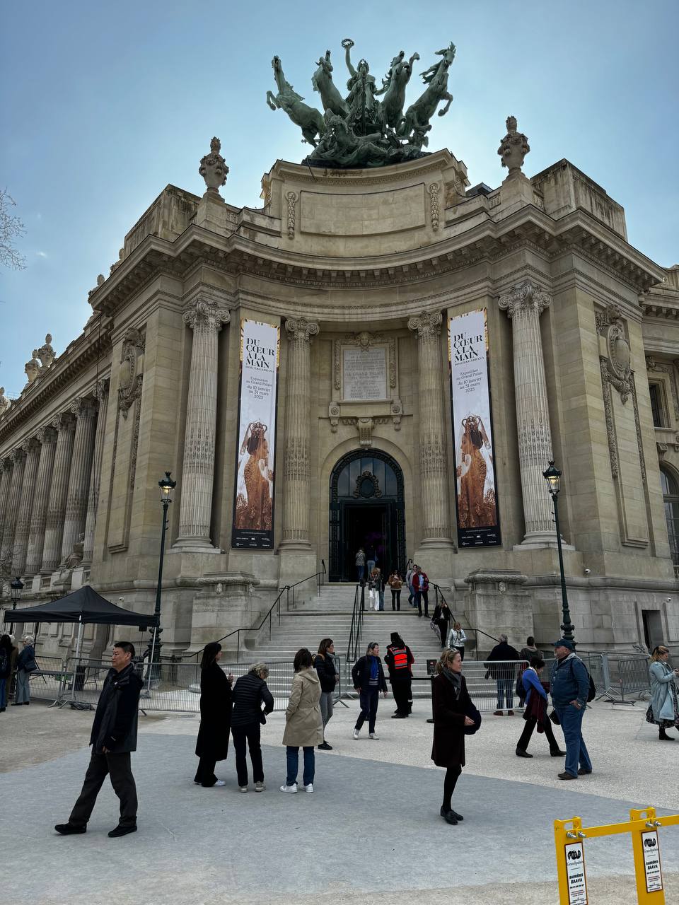 A Queue for Dolce & Gabbana at the Grand Palais