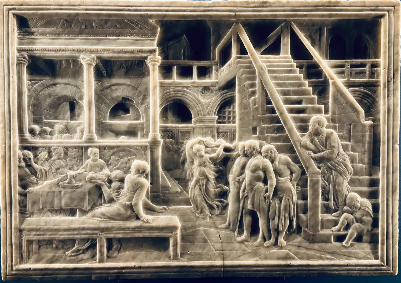Donatello’s “Feast of Herod” in Lille and the Innovative Perspective of the Marble Relief