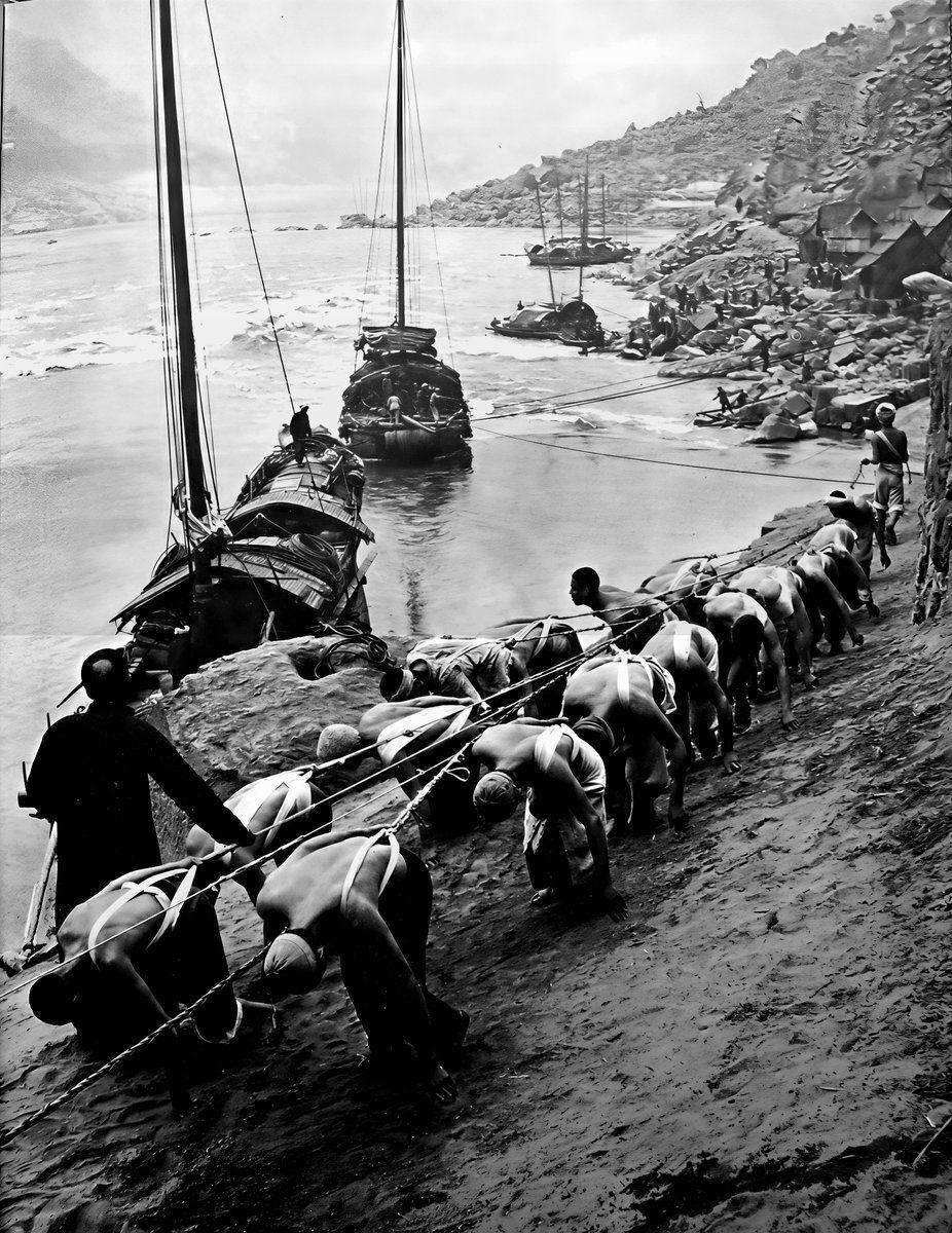 Trackers on the Yangtze, 1946