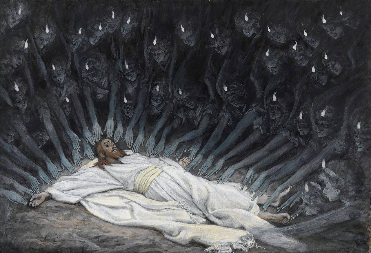 Jésus entouré d'anges