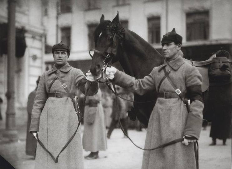A Horse Led at Mikhail Frunze's Funeral: His Own