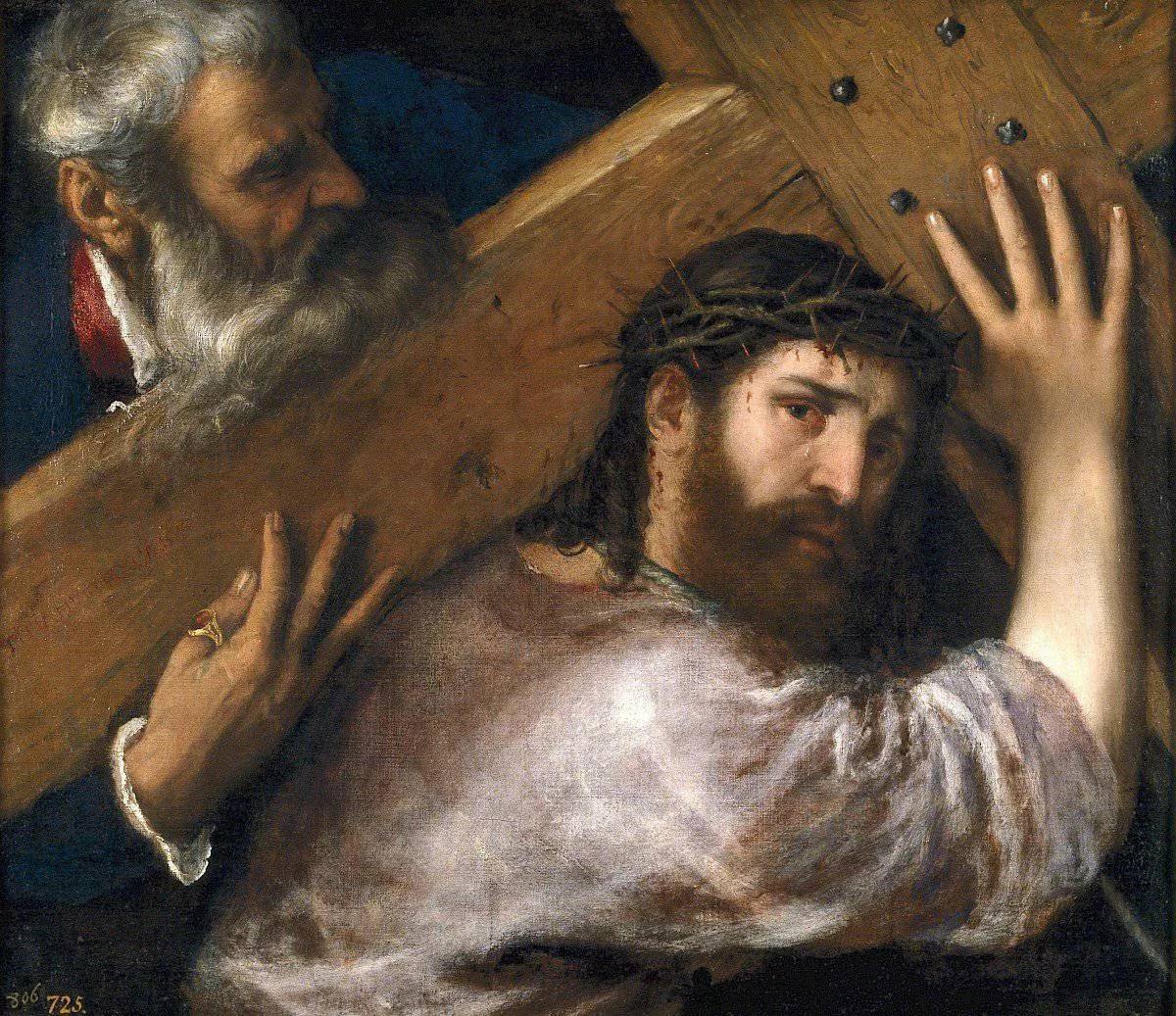 "But you have no cross round your neck." "A cross? We carry ours on our backs."