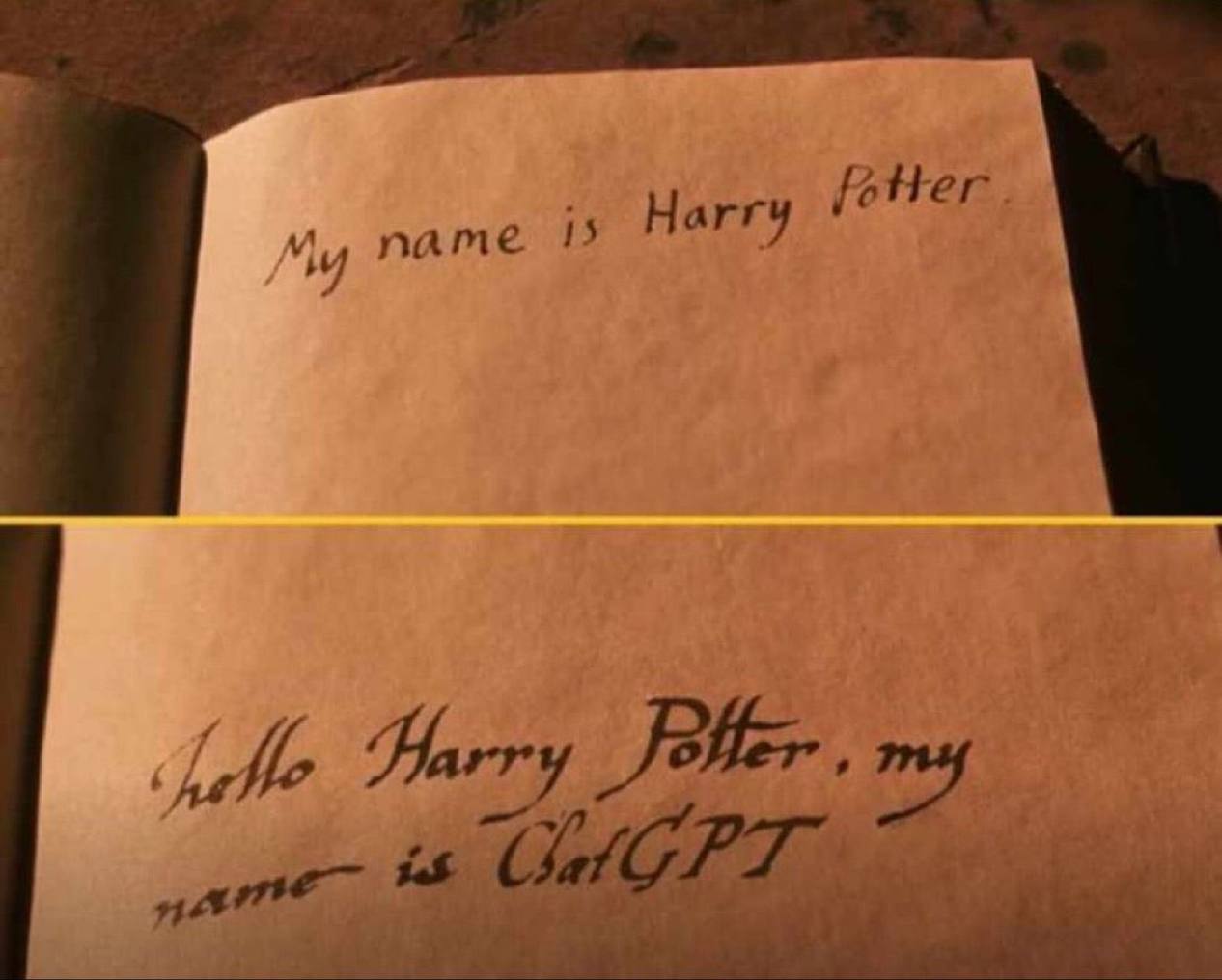 In essence, ChatGPT and Tom Riddle's diary are phenomena of one and the same demonic nature