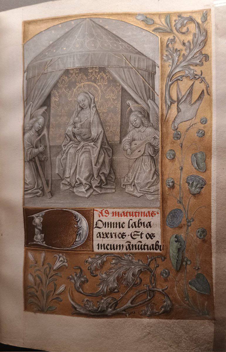La Vierge à l'Enfant entourée d'anges chantants