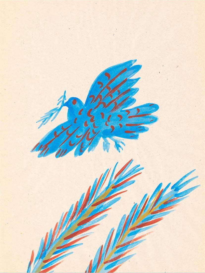 A drawing by the Greek artist Alekos Fassianos recalled Anna Romanova's exhibition "Argonauts of the Underground" at the Voznesensky Centre, with its linear graphic art of the 1950s and 60s, featuring works by Soosteri, Sobolev, Yakovlev, Sidur, Matisse a