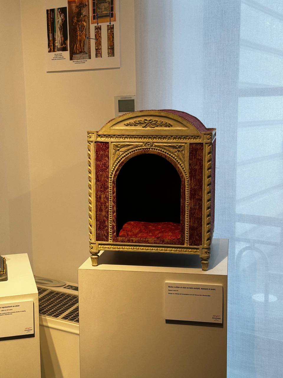 The Boudoir of the Marquise de Pompadour's Dog Has Seen a Great Deal in Its Time