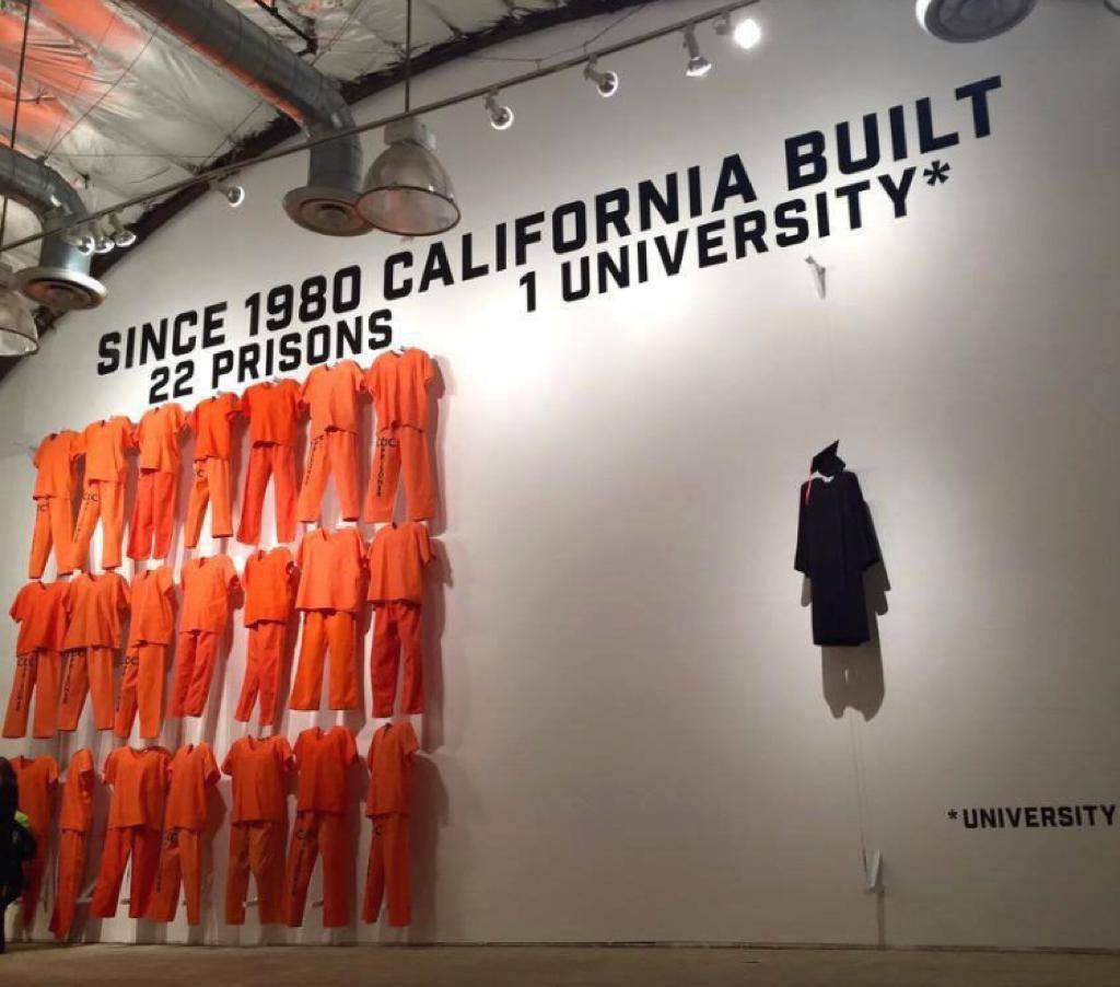 Depuis 1980, la Californie a construit 22 prisons et 1 université