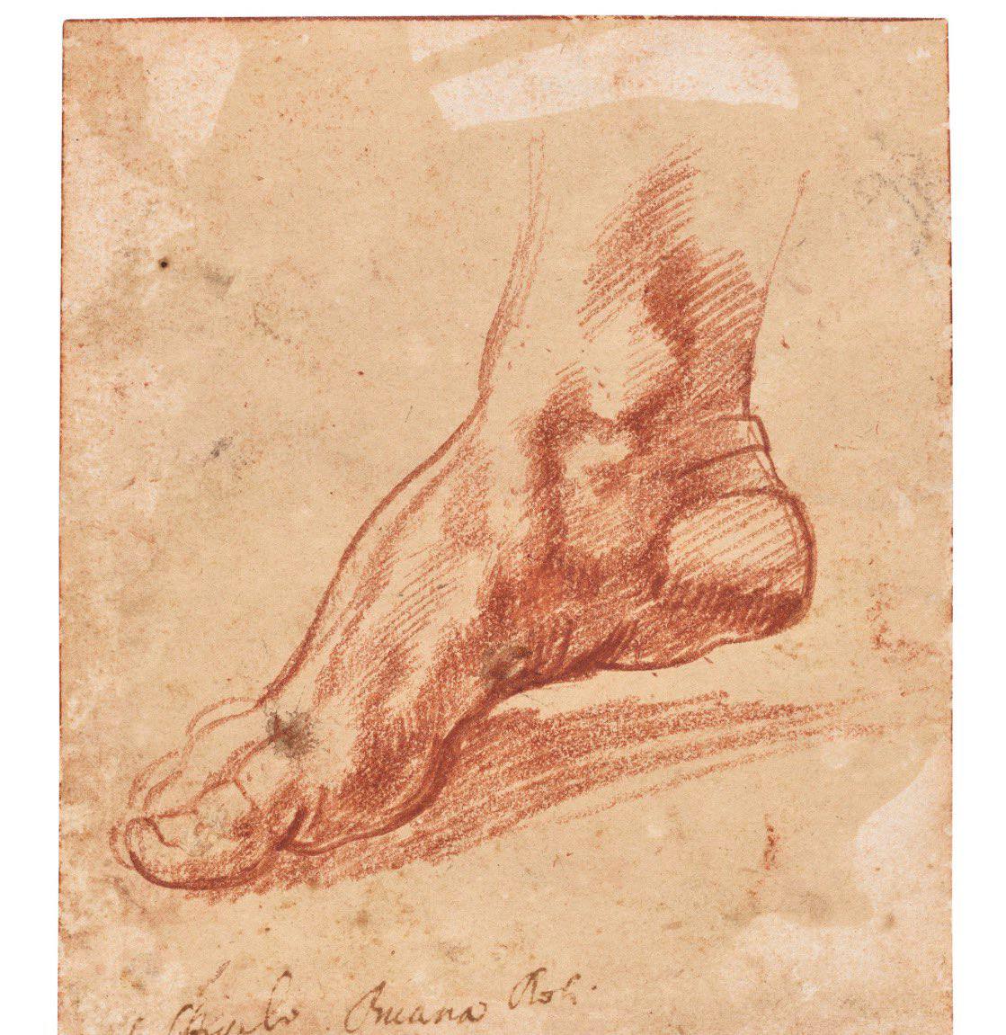En février, Christie's mettra en vente une étude du pied de la Sibylle de Libye exécutée par Michel-Ange pour les fresques de la chapelle Sixtine